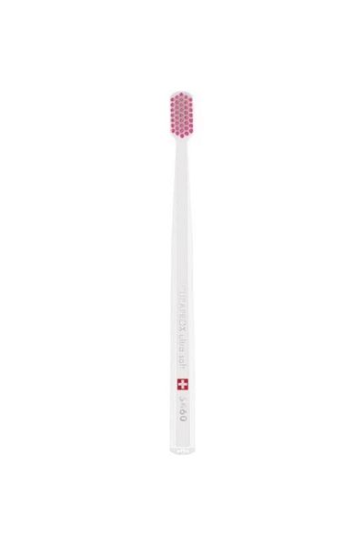 Curaprox 5460 Ultra Soft Toothbrush - White-pink