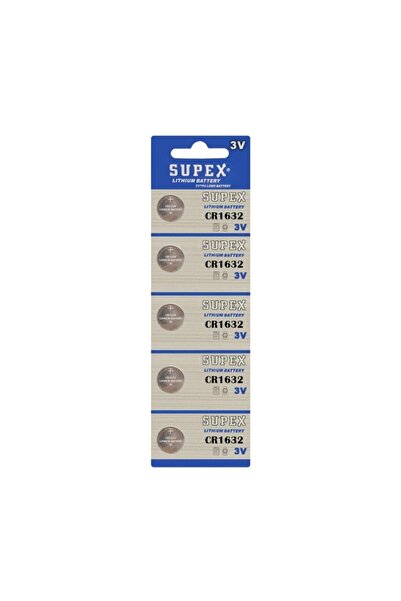 Supex Cr1632 3v Lithium 5li Blister Pil