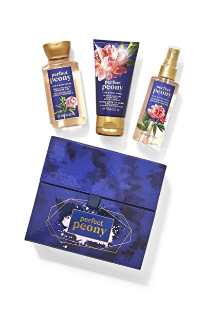 Bath & Body Works Perfect Peony Seyahat Boyu Hediye Seti  BBW25137410