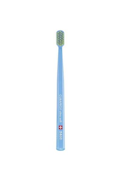 Curaprox 5460 Ultra Soft Toothbrush - Light Blue-Lemon Green