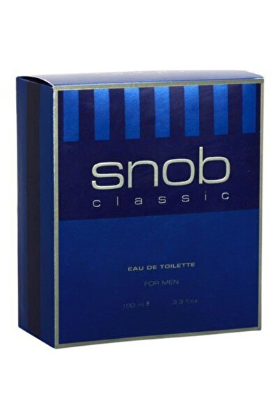 Snob Erkek Edt Classic 100 ml Mavi