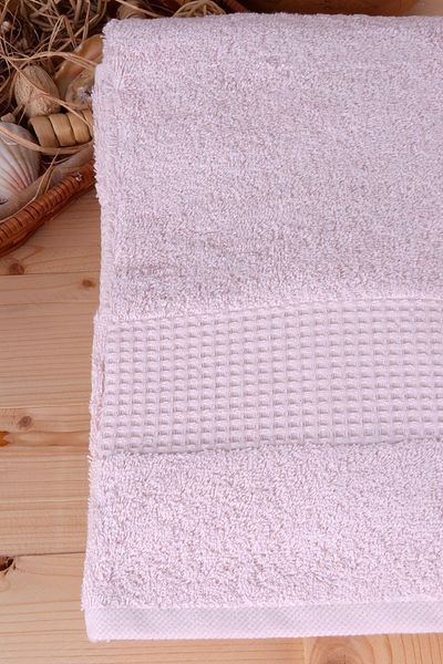 Baveno Σετ πετσετών μαλλιών 100% βαμβακερό 2 60x110