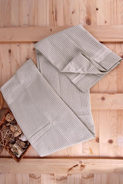 Baveno Ecru Pique Multi-Purpose Bath Towel 110x160