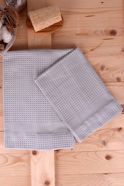 Baveno Set de 2 prosoape multifuncțional Pique 40x60&60x110