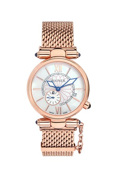 Wainer Wa.11395-c Bayan Kol Saati , Swiss Made , Safir Cam