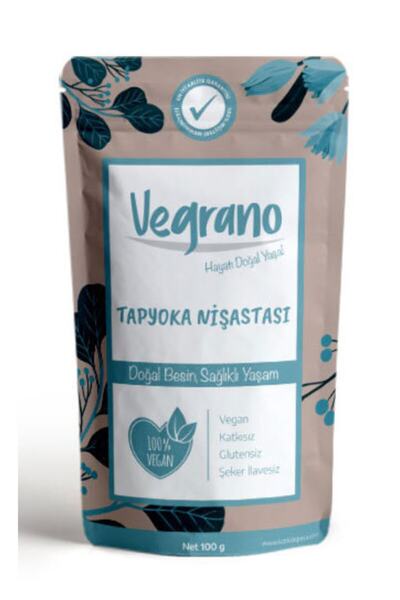 Vegrano Tapyoka Nişastası (GIDA KALİTE) 100 gr