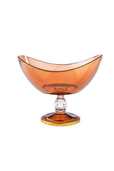 KCD New Coffee Color Ellipse Small Bowl