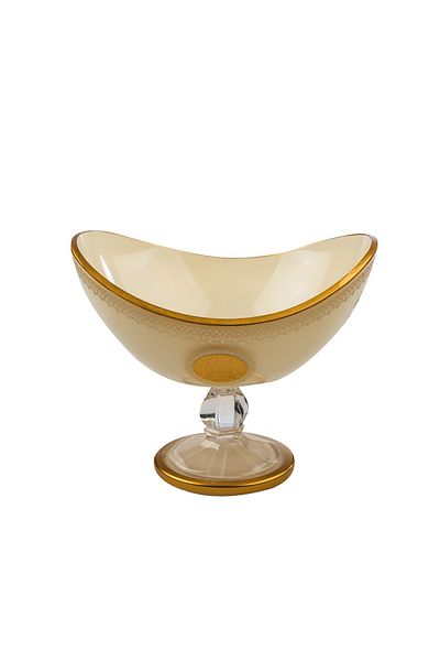 KCD Cream Ellipse Sandblasting Small Bowl - 123340 -73774k-000