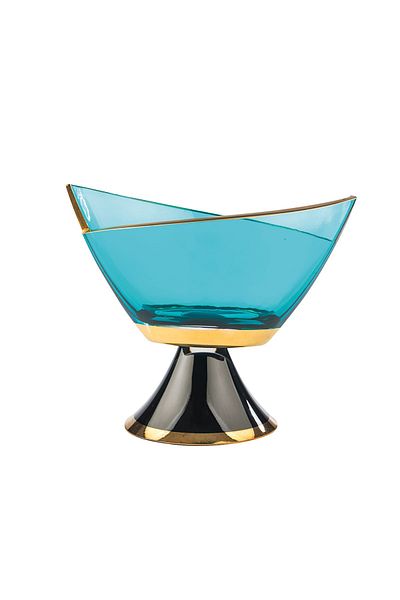 KCD Black&turquoise Small Bowl