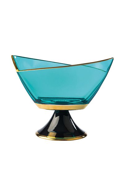 KCD Black&Turquoise Large Bowl