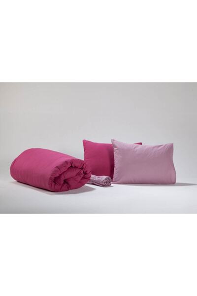 Doqu Home Rainbow Tek Torba Nev Fusya