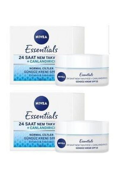 NIVEA Essentials 50ml 2-Pack Revitalizing Day Cream - Normal Skin