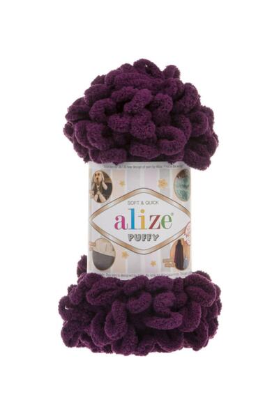 Alize Puffy El Knitting Yarn Mov 111