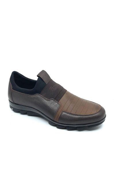 Fosco Genuine Leather Casual Brown Rubber Sole Men's Winter Shoes 8580 553 636