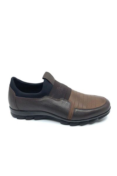 Fosco Genuine Leather Casual Brown Rubber Sole Men's Winter Shoes 8580 553 636