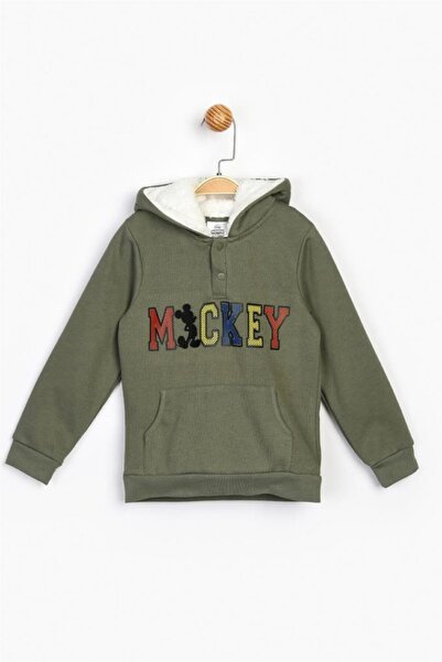 Mickey Mouse Mickey Kapüşonlu Swearshirt 16221
