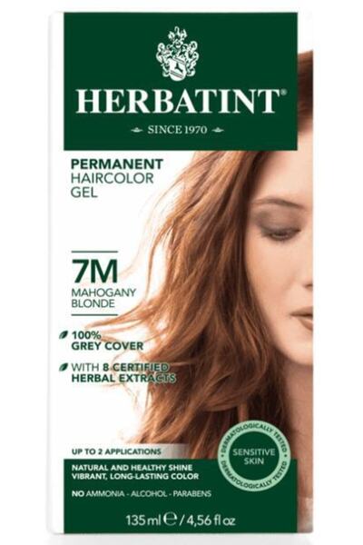 Herbatint 7m Mahogany Blonde Hair Color | Kızıl Kestane Saç Boyası