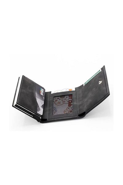 WEST POLO CÜZDAN Black Men's Wallet Card Holder