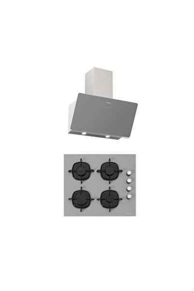 Silverline Gri 2'li Ankastre Set 5 Yıl Garanti (3457 Soho 60+cs5335s01)