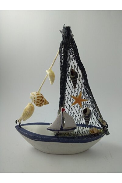 Yelkenli – Deniz Temalı Dekoratif 14 Cm