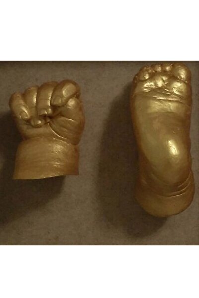 Küçük İzler 3D Baby Hand-Footprint Sculpture Mold Set with Alginate
