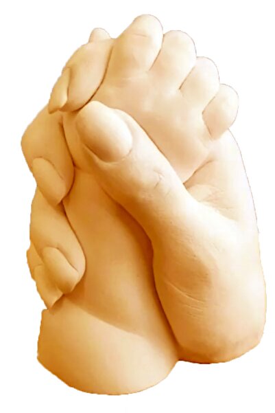 Küçük İzler Mother-Child 3D Sculpture Mold Set with Alginate