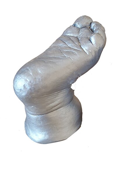 Küçük İzler 3D Baby Footprint Sculpture Mold Set with Alginate