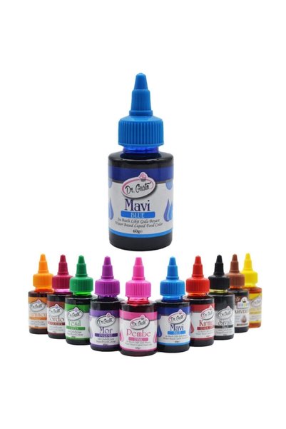 Genel Markalar Dr. Gusto Sıvı Gıda Boyası Mavi 60gr