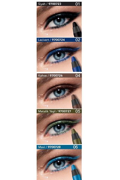 Farmasi Farması Express Waterproof Eye Pencil 06
