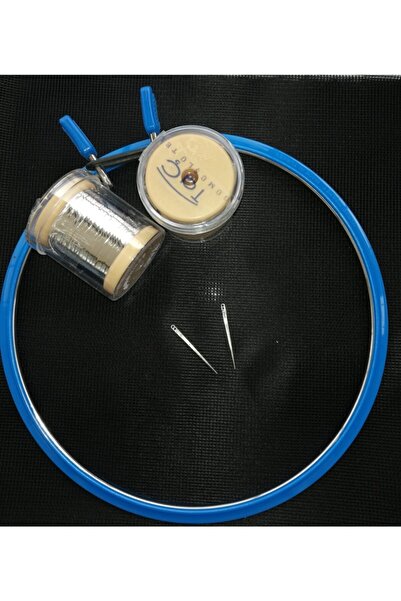 RAMAZANNAKİSVEHOBİ Yeni Başlıyanlar Için Tel Kırma Kiti (Siyah Kare Tül+2 Ade...