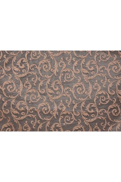 AKÇA TEKSTİL Sultan 2 Mink Color Single Wing Ready-made Planted Pleated Background Curtain 75*260 Cm