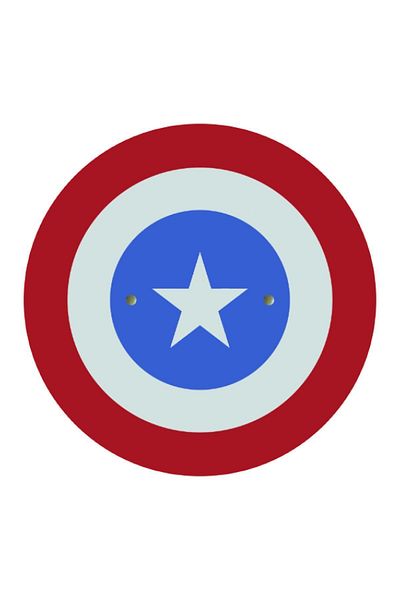 Ahtek مجموعة كابتن أمريكا الحمراء
