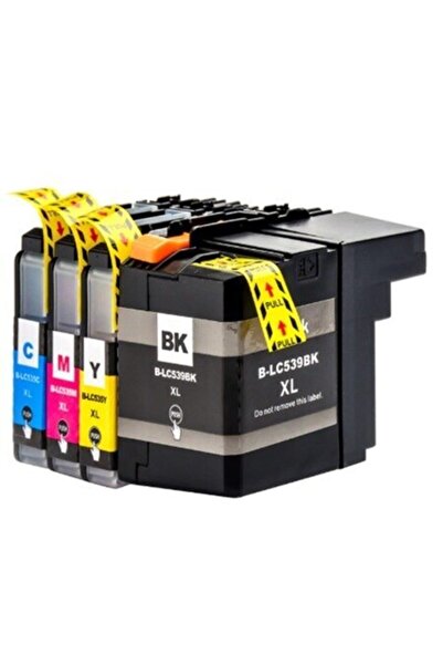 Genel Markalar Brother Lc535xl-539xl Mfc-j200 4 Renk Takım Set