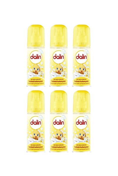 Dalin Bıcı Bıcı Kokusu 150 Ml 6'lı Sprey Bebek Kolonyası