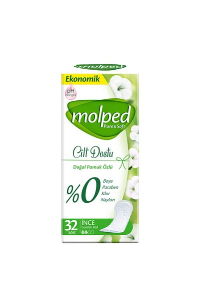 Molped Pure & Soft Skin Friendly 32 Pack