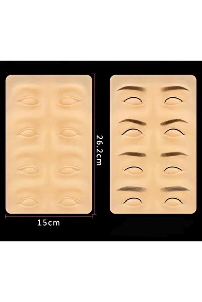 Bmx i 2 Adet Kalıcı Makyaj Micropigmentasyon Çalışma 3d Eyeliner&dipliner&kaş Lateks