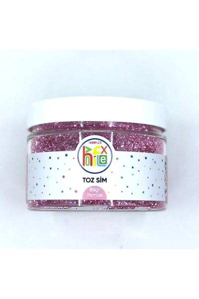 HOBİFLEX Epoksi Reçine Toz Sim Pembe 85 Gr