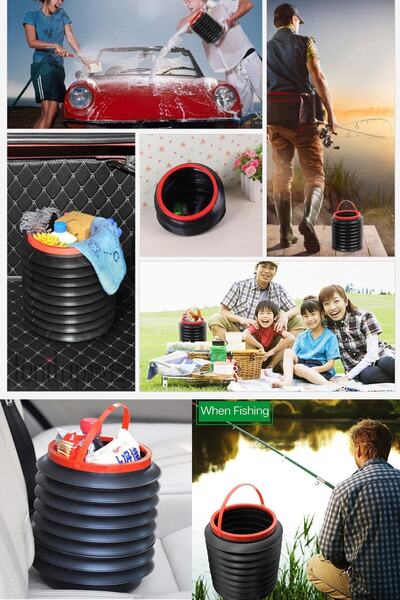 sonx In-Car Foldable Item Storage Organization and Garbage Accumulation Bin