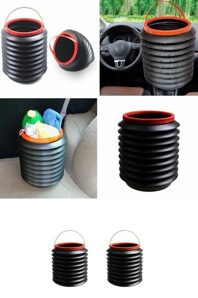 sonx In-Car Foldable Item Storage Organization and Garbage Accumulation Bin