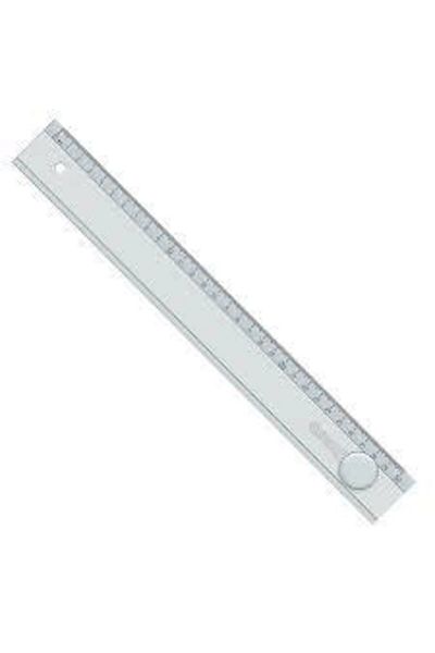 Ark Plastic Lined Desk Ruler 2 Pieces 30 Cm