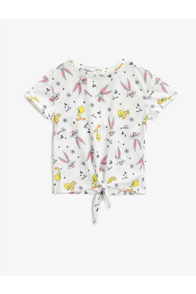 Koton Tricou Ecru fetita