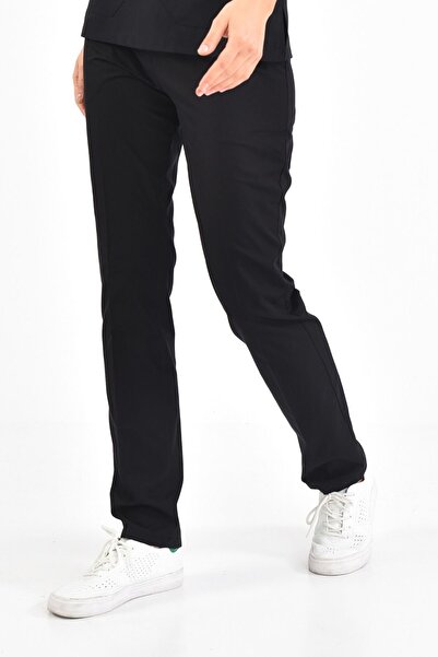 Owlet Medikal Чорні уніформальні брюки вузького крою