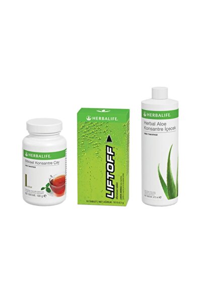 Herbalife Jet Içecek Aloe Konsantre Içecek+ Liftoff+ 100gr Bitkisel Konsantre...
