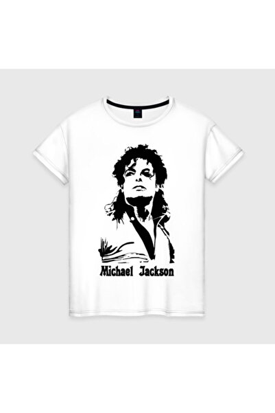 GALASHOP Michael Jackson Logo Desen Baskili Tişört Model985