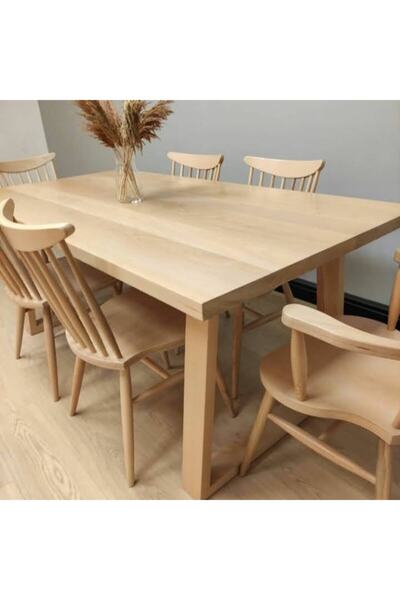 ALTAN HOME Ahşap Masa Torna Sandalye