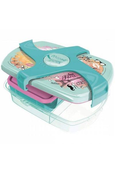 Maped Concept Kids Food Box Paris Fashion Turquoise