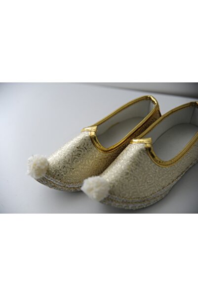 Terzioğlu Giyim Erkek Çocuk Altın Rengi Çarık