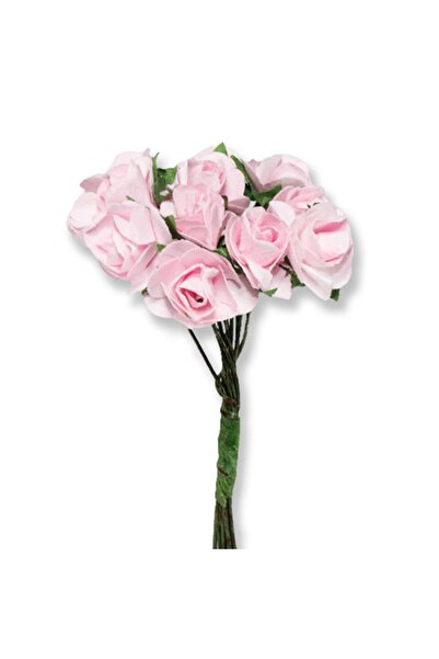 mutlu adım Küçük Kağıt Gül 12 Demet (144 Adet)