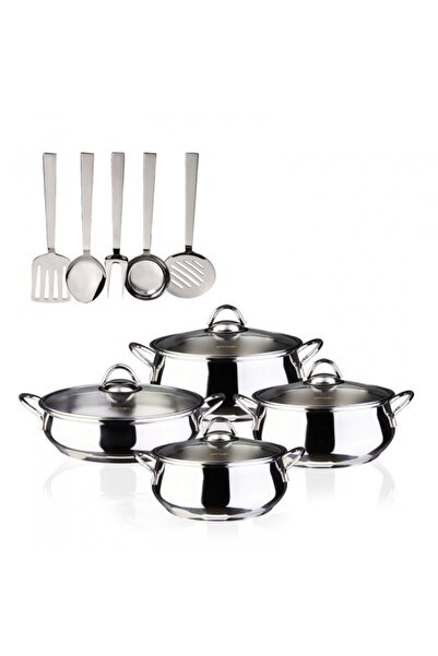 Emsan Beykoz 13 Piece Induction Based Pot and Serving Set