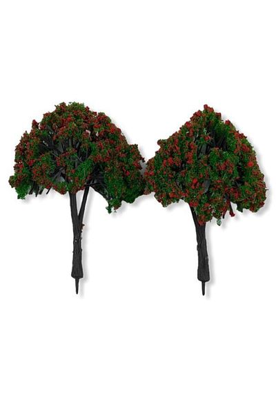 Jordania Model Tree - 1/50 - 10cm - 2 Pieces